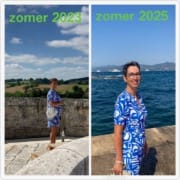 Anneke - voor en na foto